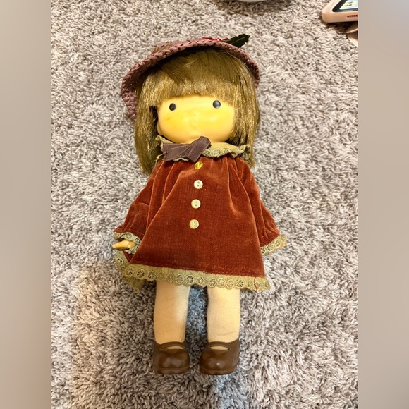 Vintage Sekiguchi Japanese Doll 1970s Original Tag Japan Rare